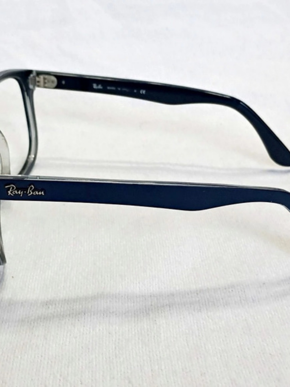 Ray-Ban Blue Rectangular Frame Glasses - Picture 4 of 4